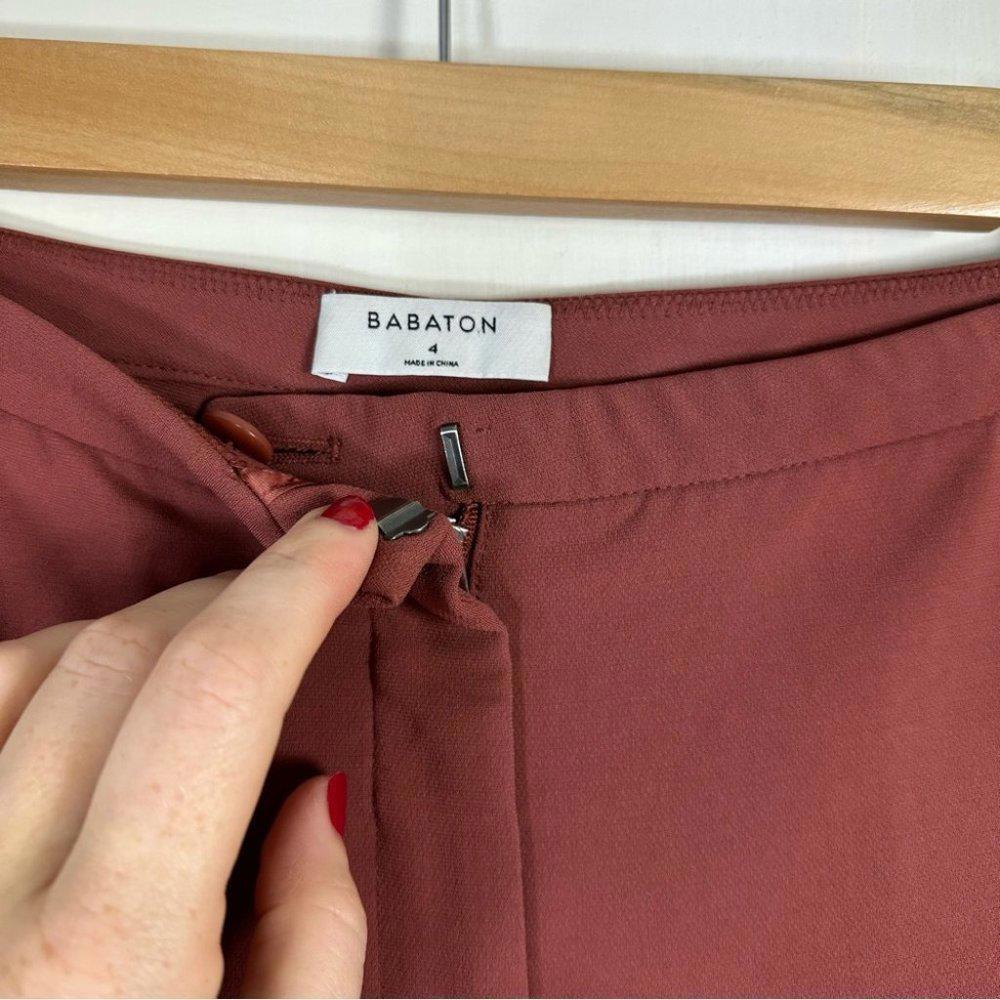 Aritzia Babaton Topher Pant Cropped high-rise trouser -  4 - Picture 10 of 10